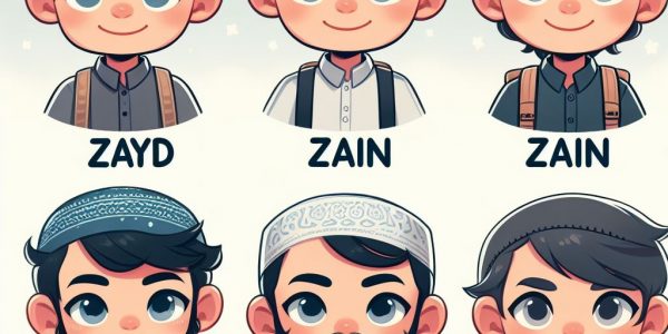 Muslim Boys Name With Z