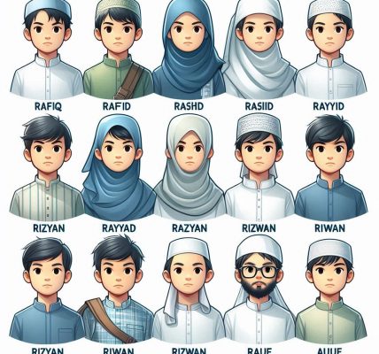 Muslim Boys Name With R