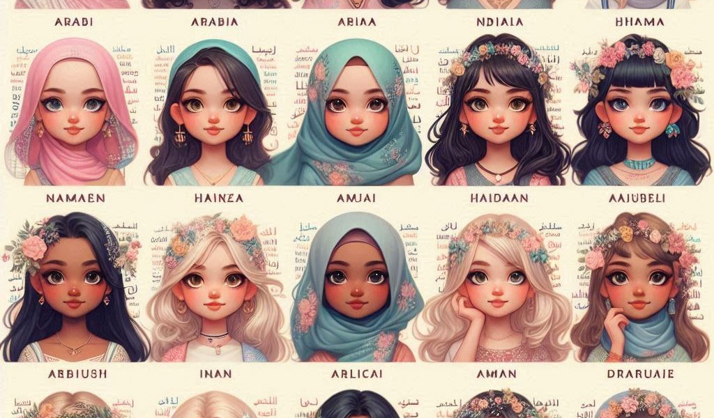 Top 100 Muslim Girls Names